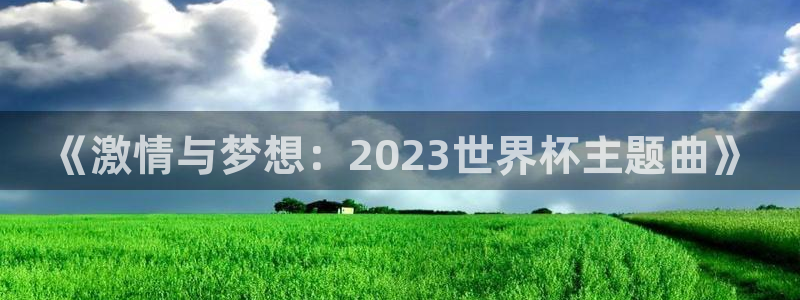 世界杯直播：《激情与梦想：2023世界杯主题曲》